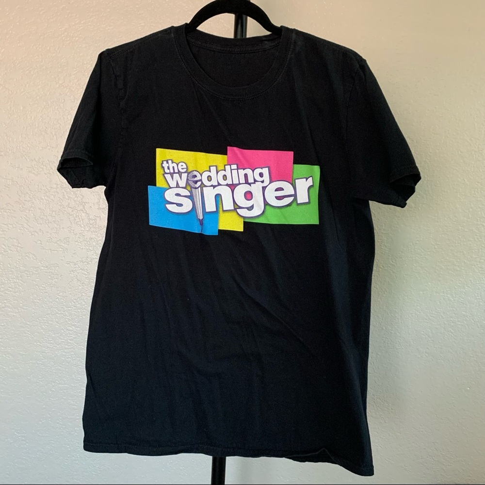 The Wedding Singer Musical Unisex Black T-Shirt